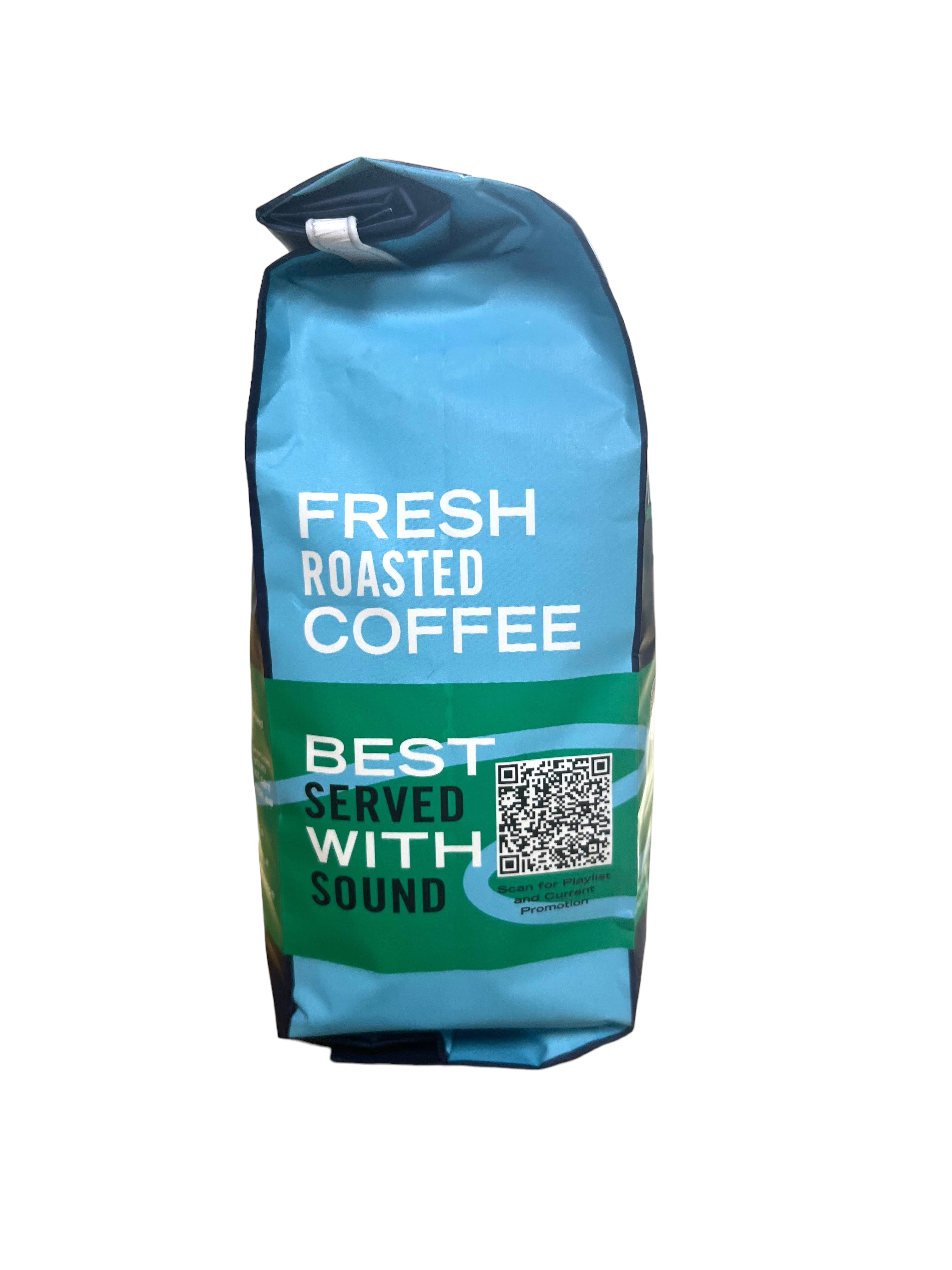 Local Three Keys Coffee The Trio Café Blend Light Roast, 12oz, Naturally Caffeinated