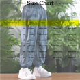 thumbnail image 3 of ZACPNCV Boys' Cargo Pants Wide Leg Straight Casual Sweat Pants Jogger Elastic Waistband Soft Trousers with Pockets 14-15 Years, 3 of 6