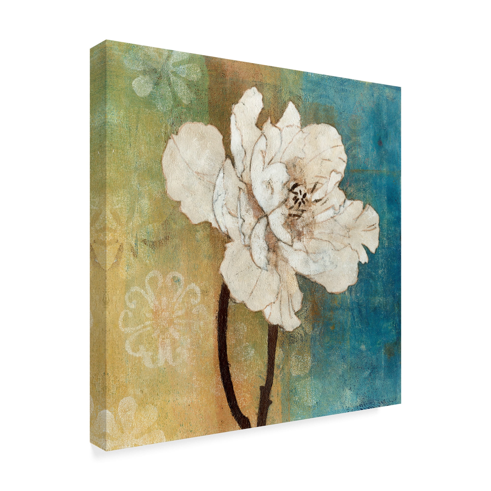 Trademark Fine Art 'Full Bloom I' Canvas Art by Willie Green-Aldridge