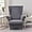 Dark Gray, variant on TOPCHANCES Wingback Chair Slipcovers, Stretch Jacquard Wing Chair Cover with Cushion Cover, Armchair Protector for Living Room Bedroom (Dark Gray)