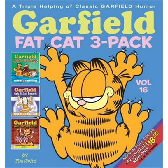 Pre-Owned Garfield Fat Cat 3-Pack #16 Paperback