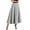 Light Gray, variant on MIXUE Skirts For Women Summer Solid Color Elastic High Waist A Line Elegant Casual Maxi Skirt Streetwear,Gray,One Size
