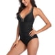 thumbnail image 1 of Traje de baño de una pieza NikouMX con cuello en V para mujer sexy alta intensidad, 1 of 5