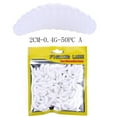 thumbnail image 3 of stanreset 50pcs/bag 2cm Soft Bread Bug Bionic Grubs Trout Lures Plastic Hand Pole Bait Artificial Fishing Lures, 3 of 8