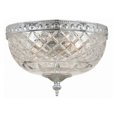 thumbnail image 1 of Crystorama Support de Plafond en Cristal Chromé à 2 Lumières, 1 of 4