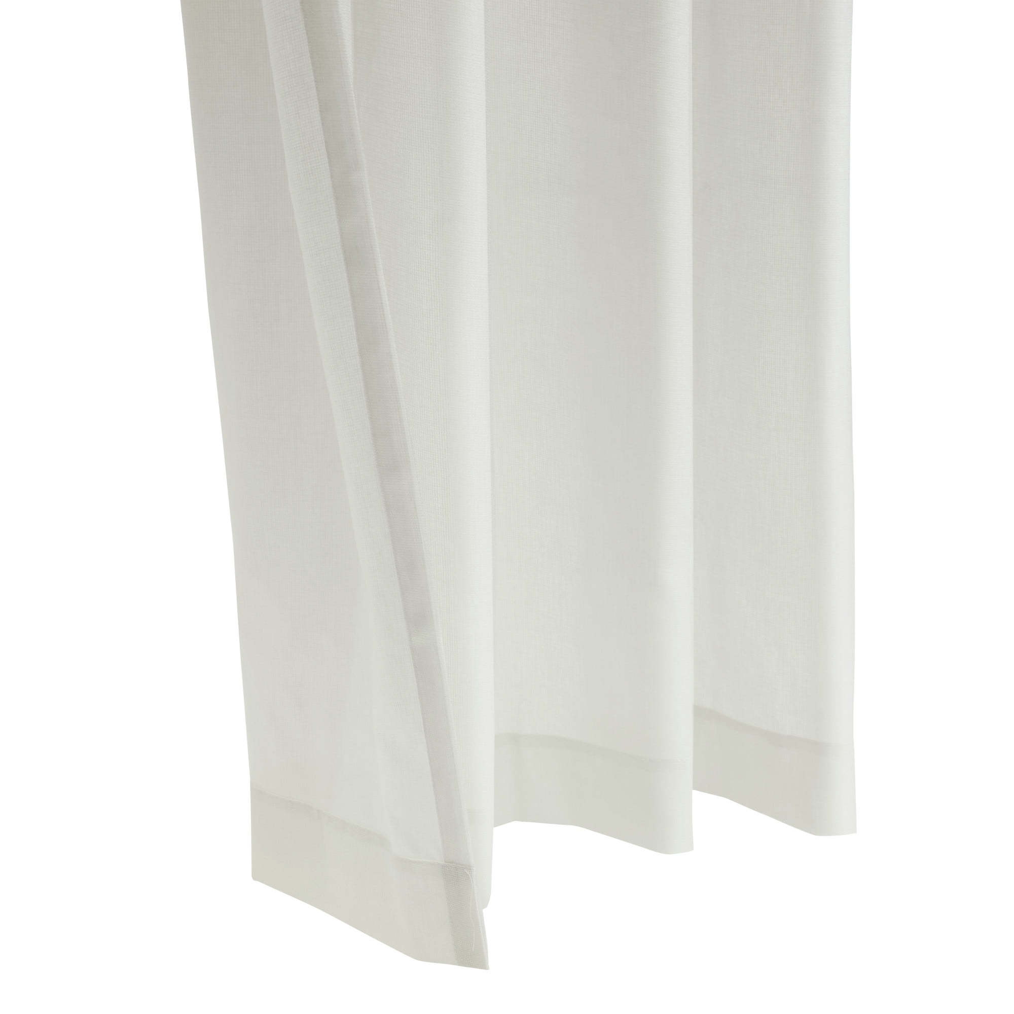 Whitney Insulated Energy-Saving Sheer Curtain 50" x 95" in White