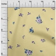 thumbnail image 1 of oneOone Polyester Lycra Fabric Leaves & Flower Floral Decor Fabric Printed BTY 56 Inch Wide, 1 of 4