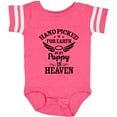 thumbnail image 3 of Inktastic Handpicked for Earth by My Pappy in Heaven with Angel Wings Boys or Girls Baby Bodysuit, 3 of 5