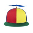 thumbnail image 2 of TOPTIE Propeller Hat Unisex Baseball Cap Colorful Hat-FB Green-Adult, 2 of 8