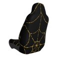 thumbnail image 2 of Fotbe Golden Spider Web Funda para Asiento de Auto con Estampado – Impermeable y Antisudor – Ajuste Universal, Lavable a Máquina, Antideslizante (1 Pieza), 2 of 5