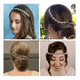 thumbnail image 5 of Diadema De Cristal Para Novia Con Diamantes De Imitación Plateado, 5 of 5