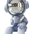 thumbnail image 6 of WLPZXP Astronaut Figurine Tabletop Ornament Resin Collectible Decorative Sculpture for Blue, 6 of 9