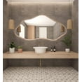 thumbnail image 2 of Bilbao Irregular Asymmetrical Bathroom and Bedroom Home Wall Mirror, 2 of 11