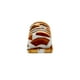thumbnail image 1 of PORTAVASOS REDONDO RESINA BLANCA Y MADERA DE ACACIA SET DE 6, 1 of 4