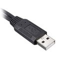 thumbnail image 2 of Cable De Energía 30 cm USB 2.0 macho a doble USB hembra cable de alimentación de carga USB cable de extensión, 2 of 7