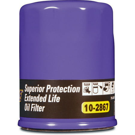 Royal Purple Extended Life Oil Filter 10-2867, Engine Oil Filter for Acura, Honda, Chrysler, Dodge, Ford, Mercury, Infiniti, Nissan, Mitsubishi, Mazda, Saturn, Subaru and