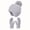 Light gray 0004, variant on 1 Set Winter Warm 2-piece Set - Women's Beanie and Gloves, Solid Color, Elastic Fit, Lightweight, Hand Wash Only, Fashionable Women's Warm Hat, Outdoor Sports Hat