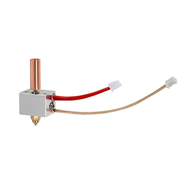 Juego de extrusora de impresora 3D, extrusora ensamblada de impresora 3D, varilla calefactora de 24V y 50W, herramientas de termistor de tubo de