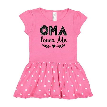 

Inktastic Oma Baby Clothes Gift Baby Girl Dress