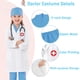 thumbnail image 3 of Disfraz de médico para niños Wbesty, 9 piezas, juego de rol azul para niños de 3 a 4 años, 3 of 7