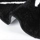 thumbnail image 2 of Cat Face Bathroom Rugs, Non Slip Bathroom Cat Bath Mat, Home Living Room Mat, Machine Washable Room Carpet, Microfiber Doormat, 24x24 Inch (Black), 2 of 4