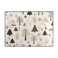 thumbnail image 5 of Yayeee Area Rugs for Living Room 6.7'x4.8' Non Slip Washable Bedroom Floor Carpet, Winter Forest, 5 of 5