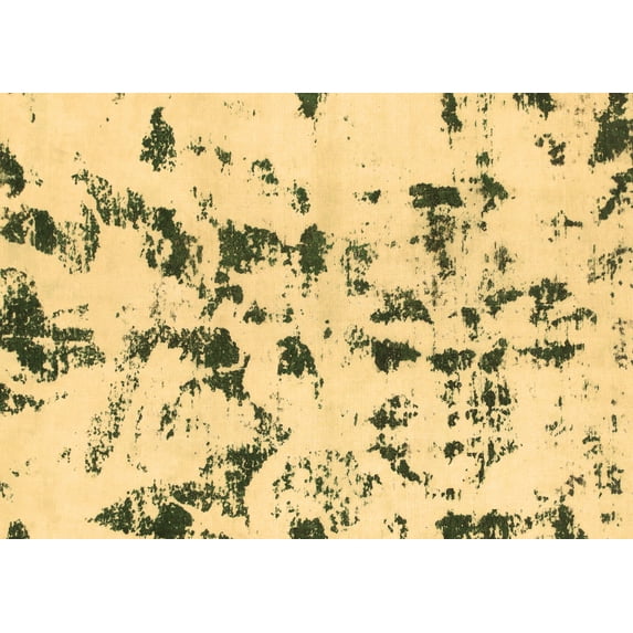 Ahgly Company Indoor Rectangle Abstract Brown Modern Area Rugs, 3' x 5'