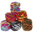 thumbnail image 1 of Shisuyan Crochet Thread for Scarf Assorted Color 6 Rolls 4.7x4.3x4.3in, 1 of 8