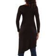 thumbnail image 3 of Women's Extra Long Diagonal Sweep Tunic, 3 of 4