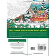 thumbnail image 3 of Dover Publications Christmas Color By Number Adult Coloring Book, 3 of 6