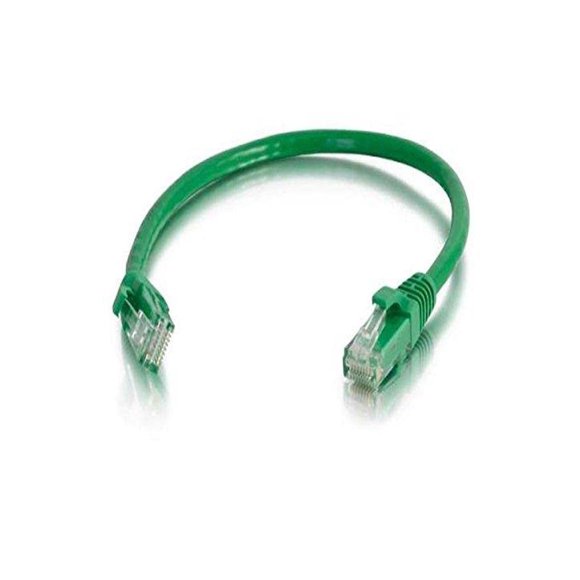 Cable de Red C2G Cat6 1,8 m Verde Sin Enganche UTP