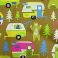 thumbnail image 1 of oneOone Tissu Rayonne Moutarde Foncé Matériel de Robe de Camping Randonnée Tissu Imprimé au Mètre 56 Pouces de Large, 1 of 4