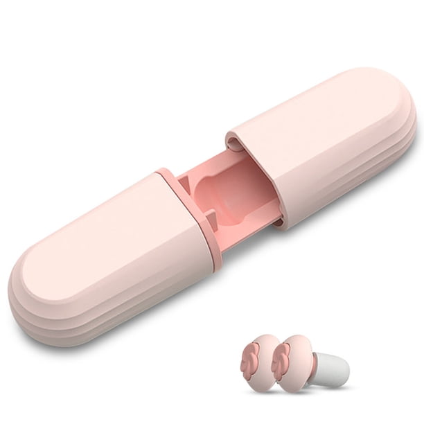 Tapones para los oídos Bearachild Silicona insonorizada adultos rosa