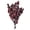 Red, variant on Vickerman Natural Botanicals 18-20" x 8" Eucalyptus Populus Red, 100 grams per unit