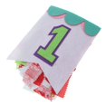 thumbnail image 3 of Borlas coloridas Colcomx Garland Hanging Cloth para fiesta de cumpleaños, 3 of 8