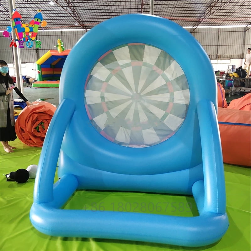6ft  Inflatable Football Dart Board Sticky Soccer Balls Kicking Shooting Target Game Outdoor Sport Kick Dart Game Inflatable