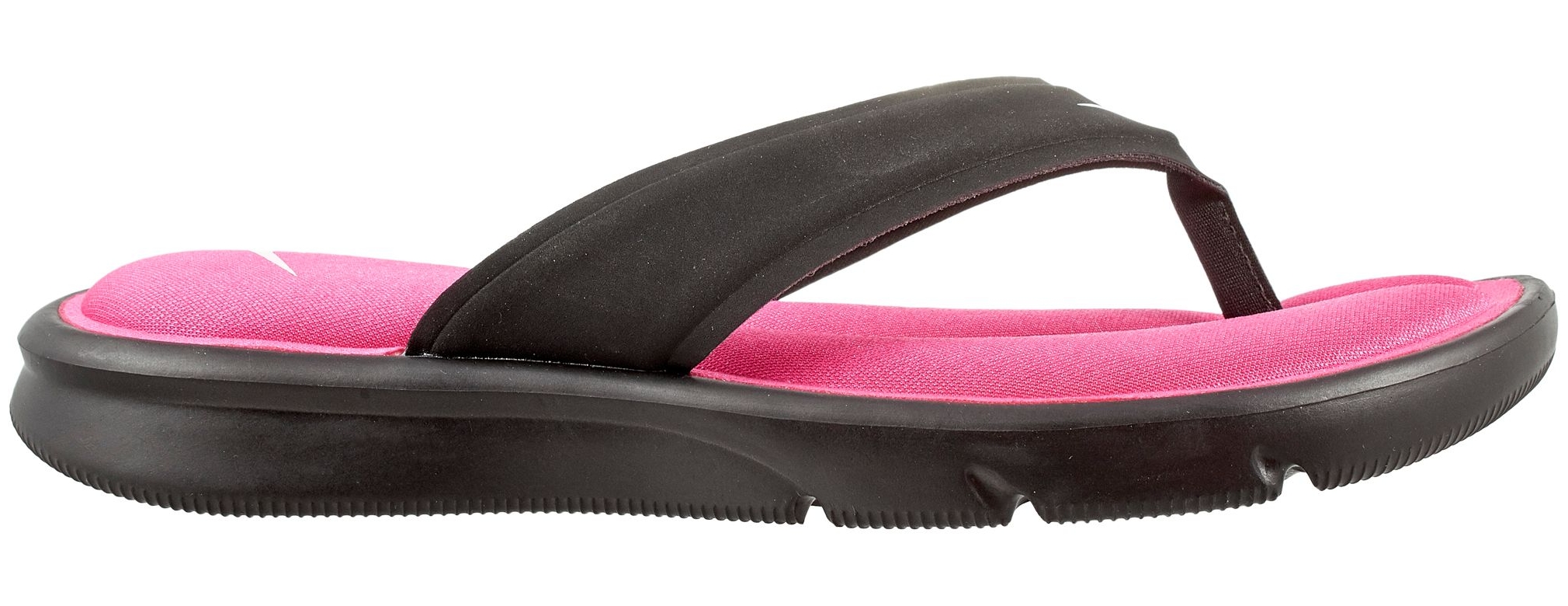 Nike - Nike Women's Ultra Comfort Thong Flip Flops (Black/Pink, 5 ...