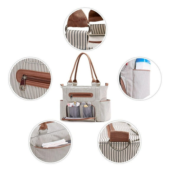Bolsa de pañales CUTICAT Universal colgante de almacenamiento para carro de Bebé estampado de moda