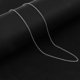 thumbnail image 5 of Prettyia Mujer Twinkle Delgado Ligero Cadena Collar 18'' jinwen Gire el collar de cadena, 5 of 8