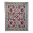 thumbnail image 1 of Pasargad Carpets 245-R 8X10 8 ft. x 10 ft. 1 in. Aubusson Hand-Woven New Zealand Wool Area Rug, Red, 1 of 1