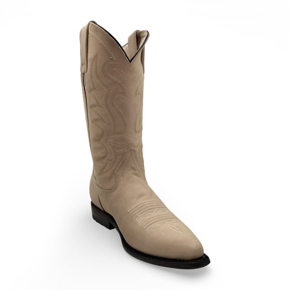The Western Shops Men's Leather J Toe Cowboy Western Boots