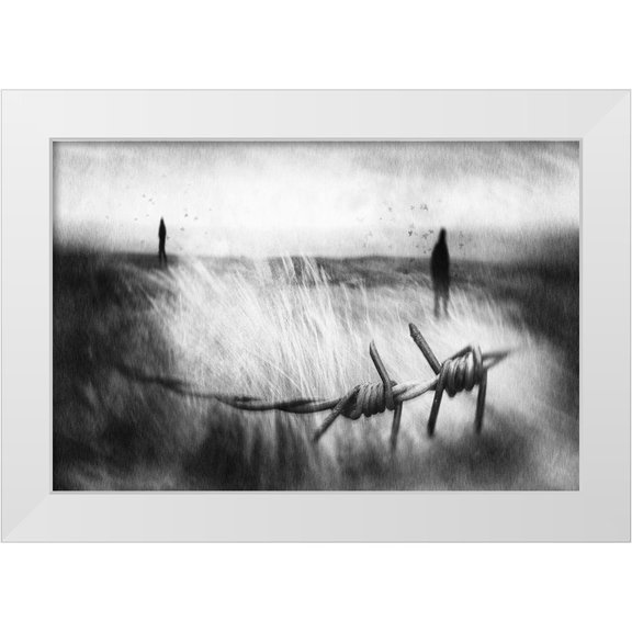 Davidsson, Gustav 14x11 White Modern Wood Framed Museum Art Print Titled - The Sadness Will Last Forever
