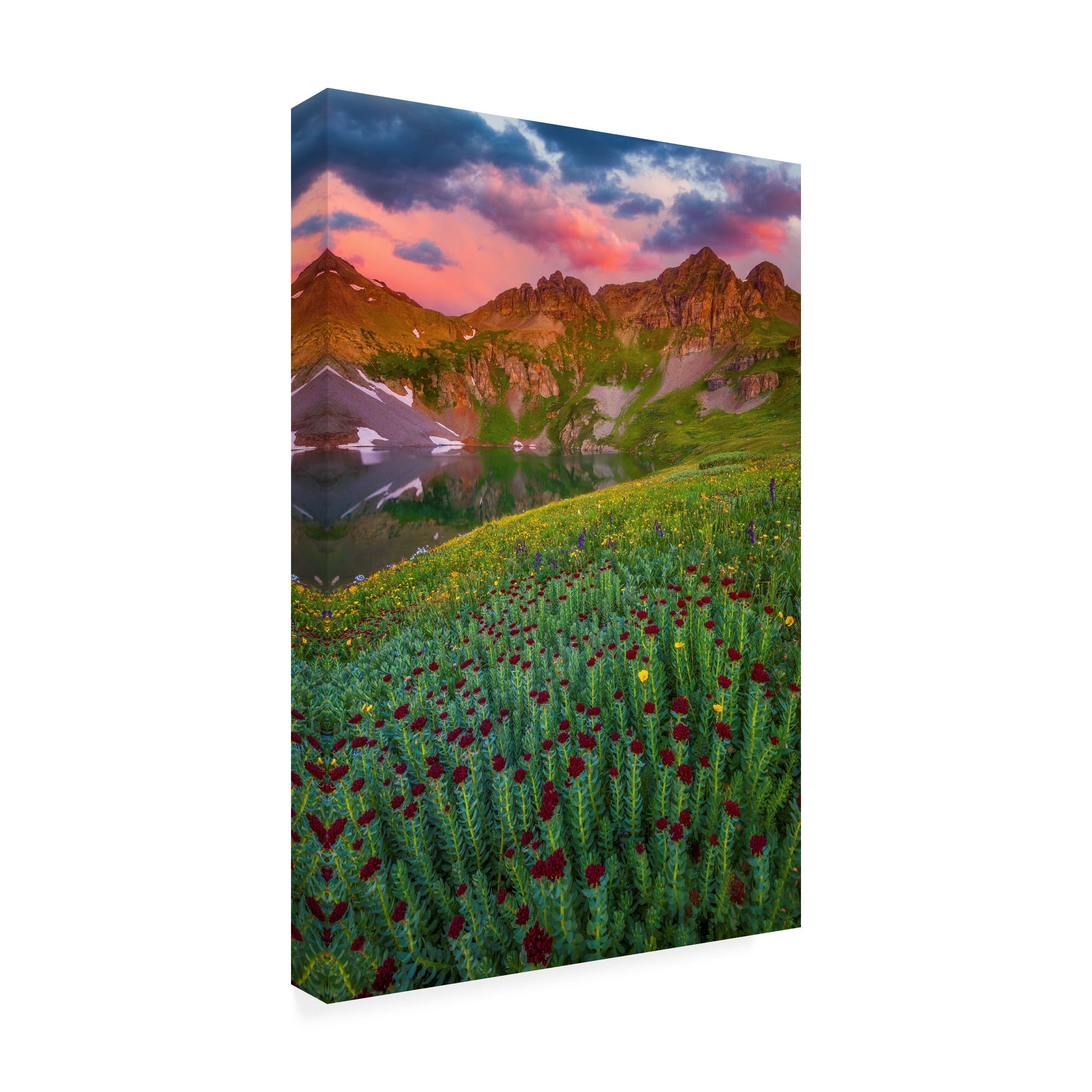 Trademark Fine Art 'San Juan Sunrise copy' Canvas Art by Darren White Photography