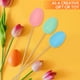 thumbnail image 4 of Luxshiny 9Ud Huevos Decorativos De Plástico Pintados Y Con Para Artesanía De Pascua, 4 of 8