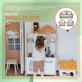 thumbnail image 2 of 3 Pcs Couch Sofa Miniature Couch Model Dolls House Furniture Couch Miniature Sofa Model Miniature Sofa Pillow, 2 of 4