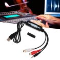 thumbnail image 1 of Sound Capture Device, Left Right Channel Plug and Play USB 2.0 Sound Capture Card  for Record for Tape, 1 of 7