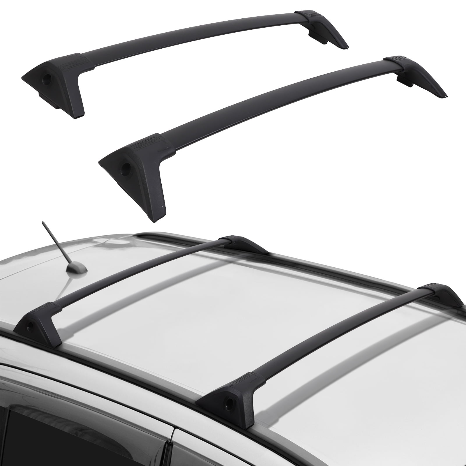 Car Roof Rack Cross Bars, for 20192021 Toyota with Grooved Side Rails