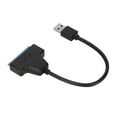 thumbnail image 3 of USB3.0 SATAIII Hard Drive Adapter, 5 Gbps Auto Sleep Function USB3.0 To  Adapter UASP Technology Blue LED Indicator  for SSD, 3 of 7