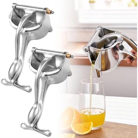 Manual Juicer Press Heavy Duty Large Capacity with Seed Filter for Citrus Fruits