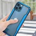 thumbnail image 6 of Compatible with iPhone 13 Pro Case, 2 in 1 Heavy Duty [Military Grade] Shockproof Drop Protection Case Compatible with iPhone 13 Pro 6.1 inch,Blue, 6 of 7